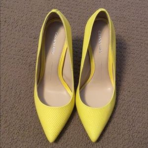 Yellow Pumps